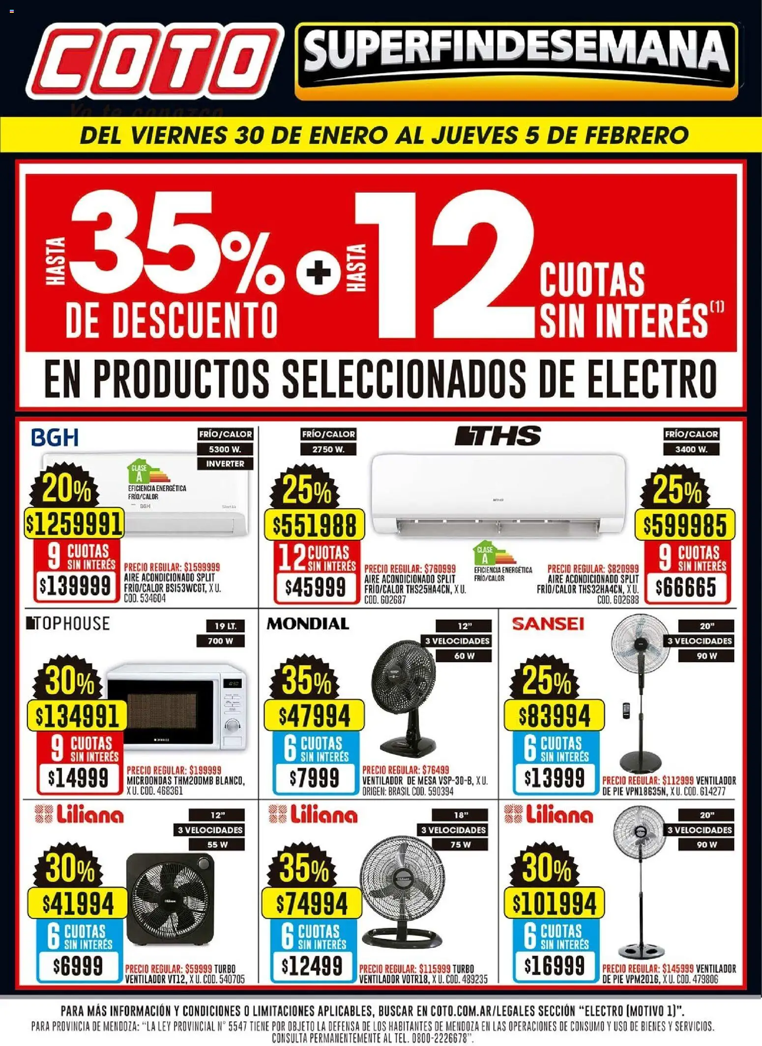 Vista previa del folleto de la tienda Coto válido desde el 30/01/2026 