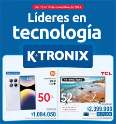  Vista previa del prospecto Catálogo Ktronix del almacen Ktronix válida del 15/11/2025 al 19/11/2025