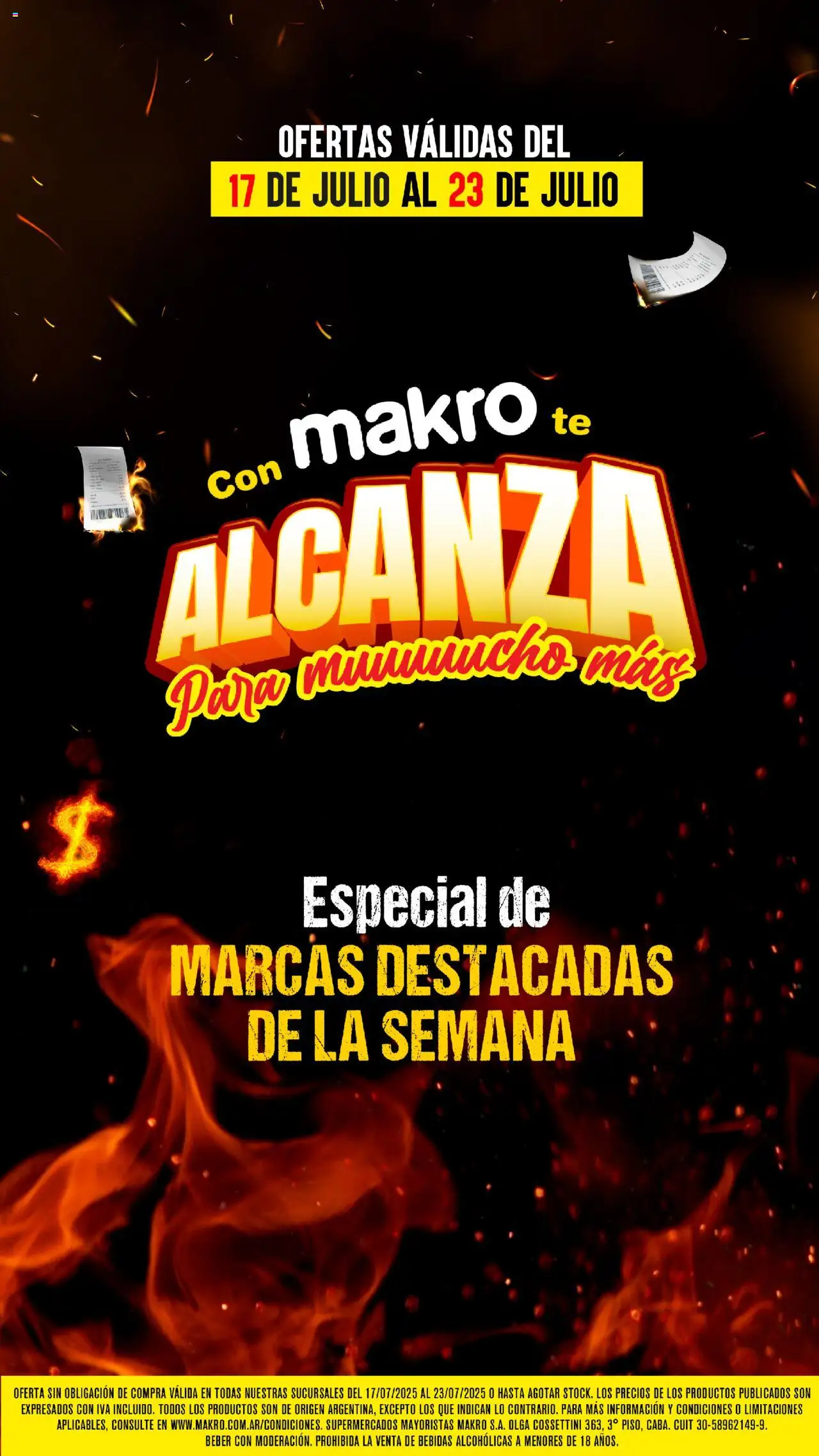 Makro Ofertas Especiales del 17/07/2025 >> Catálogo
