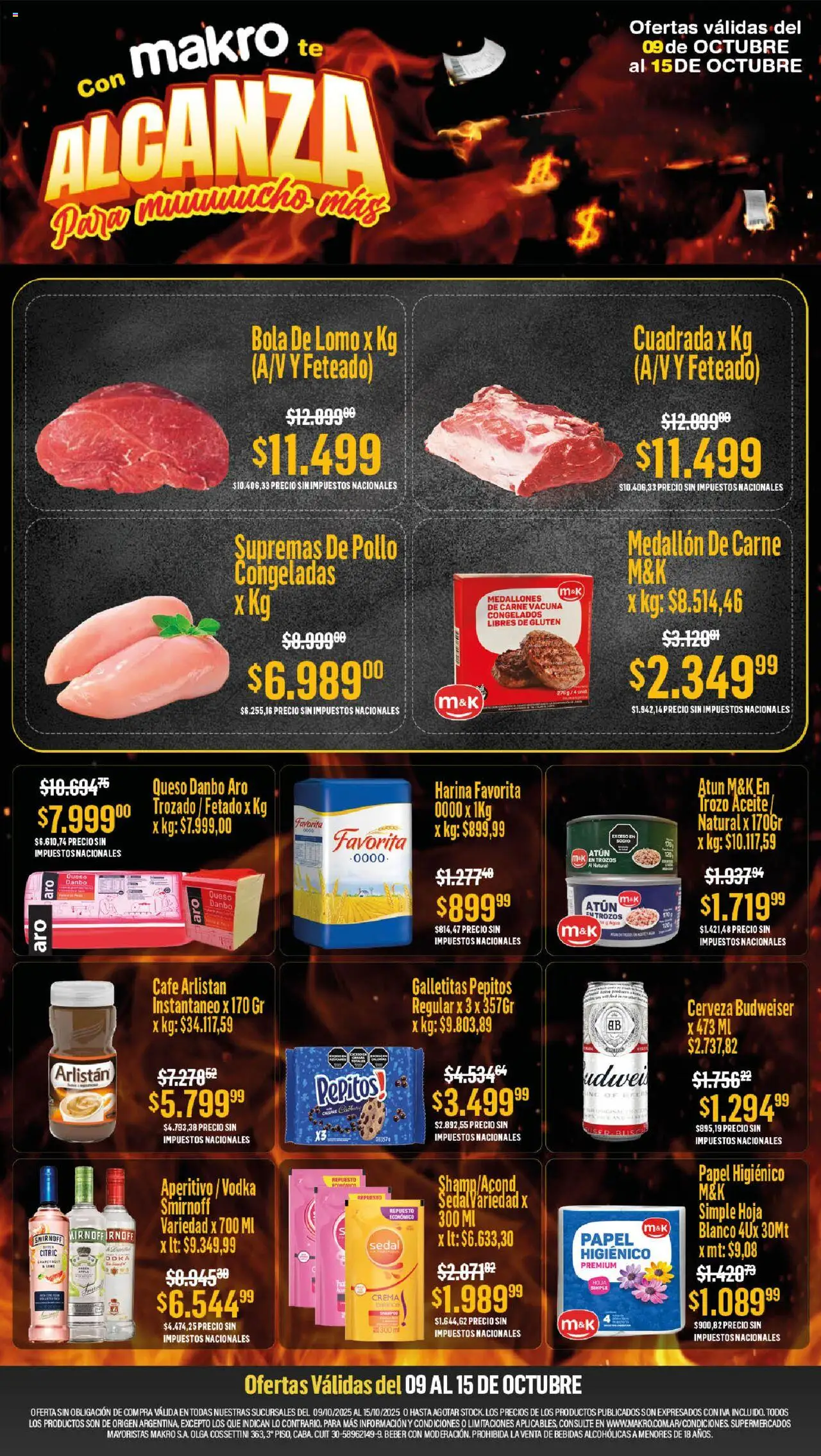 Makro Ofertas del 09/10/2025 >> Catálogo