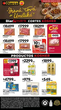 Vista previa del folleto de la tienda Diarco válido desde el 15/09/2025 