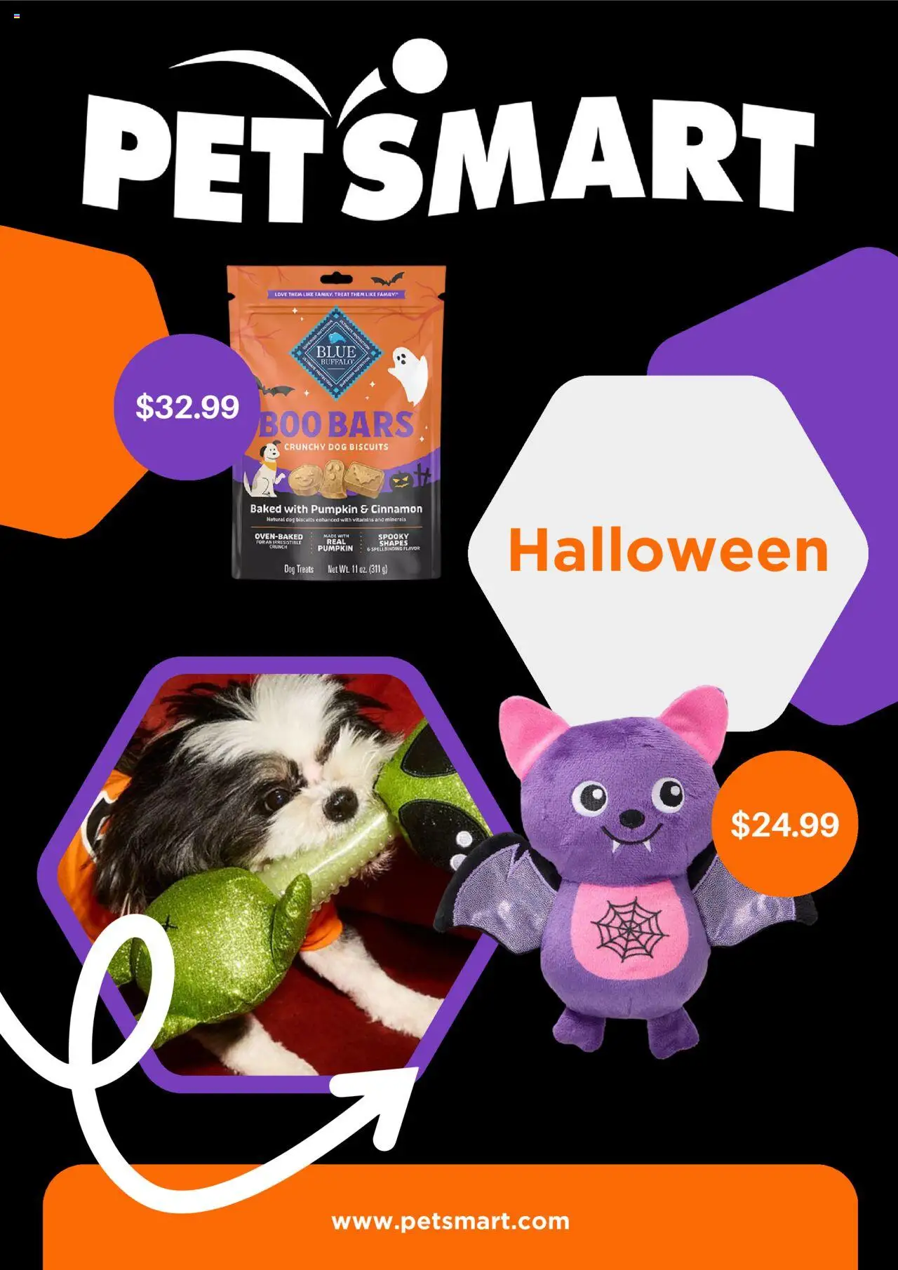 Petsmart Weekly Ad from 10/01/2025 - Flyer - Page number 1