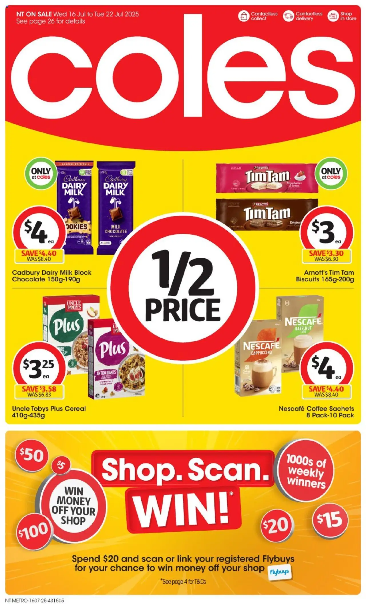 Coles catalogue valid from 16/07/2025 - page 1