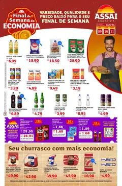Pré-Visualização do folheto "Encarte - PR" da loja Assaí Atacadista válido a partir de 09/01/2026