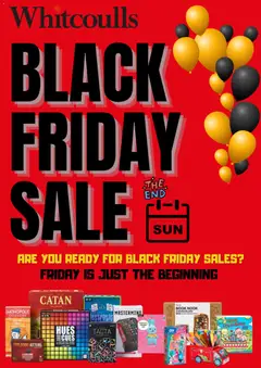 Preview of catalogue Black Friday from shop Whitcoulls valid 26 Nov 2025