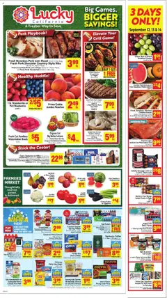 Ad Preview of Lucky Supermarkets Weekly Ad from 09/10/2025
