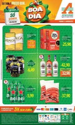 Pré-Visualização do folheto "Ofertas - RS" da loja Atacadão válido a partir de 05/02/2026