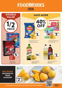 Preview of catalogue Catalogue VIC from shop Foodworks valid 22/10/2025