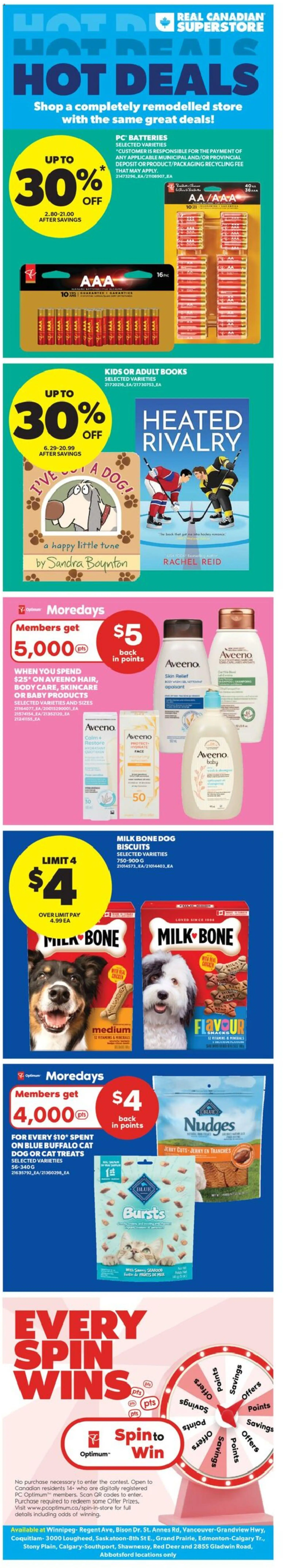 Preview of leaflet Real Canadian Superstore weekly flyer - MB from shop Real Canadian Superstore is valid from Mar 19, 2026