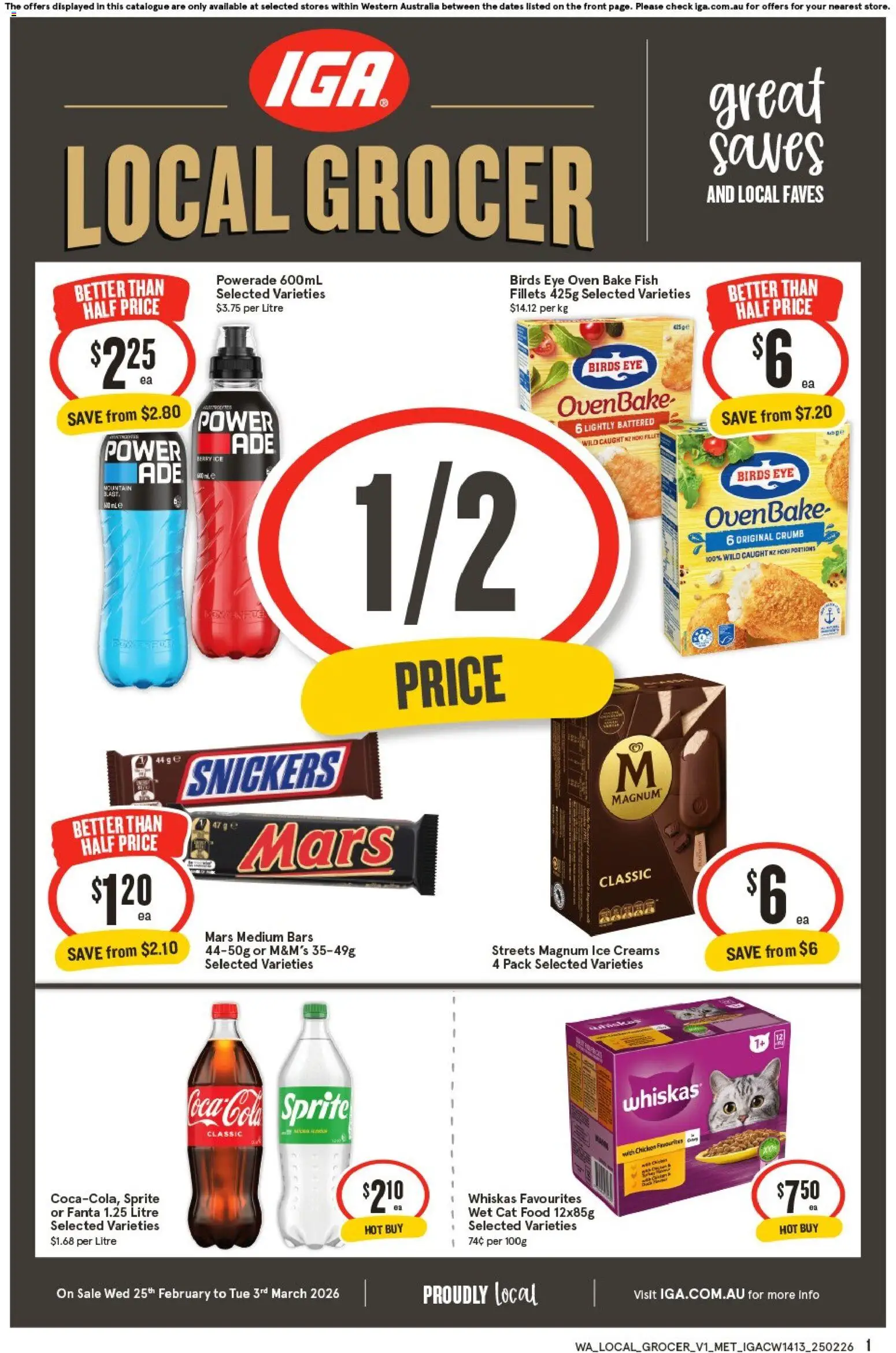 Preview of catalogue Local Grocer WA from shop IGA valid 25/02/2026