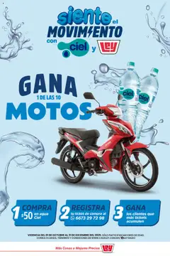 Vista previa las ofertas de la tienda Casa Ley - Folleto Siente el movimiento ciel desde el 01/10/2025 