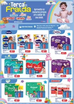 Pré-Visualização do folheto "Mateus ofertas Terça da Fralda" da loja Mateus válido a partir de 28/04/2026