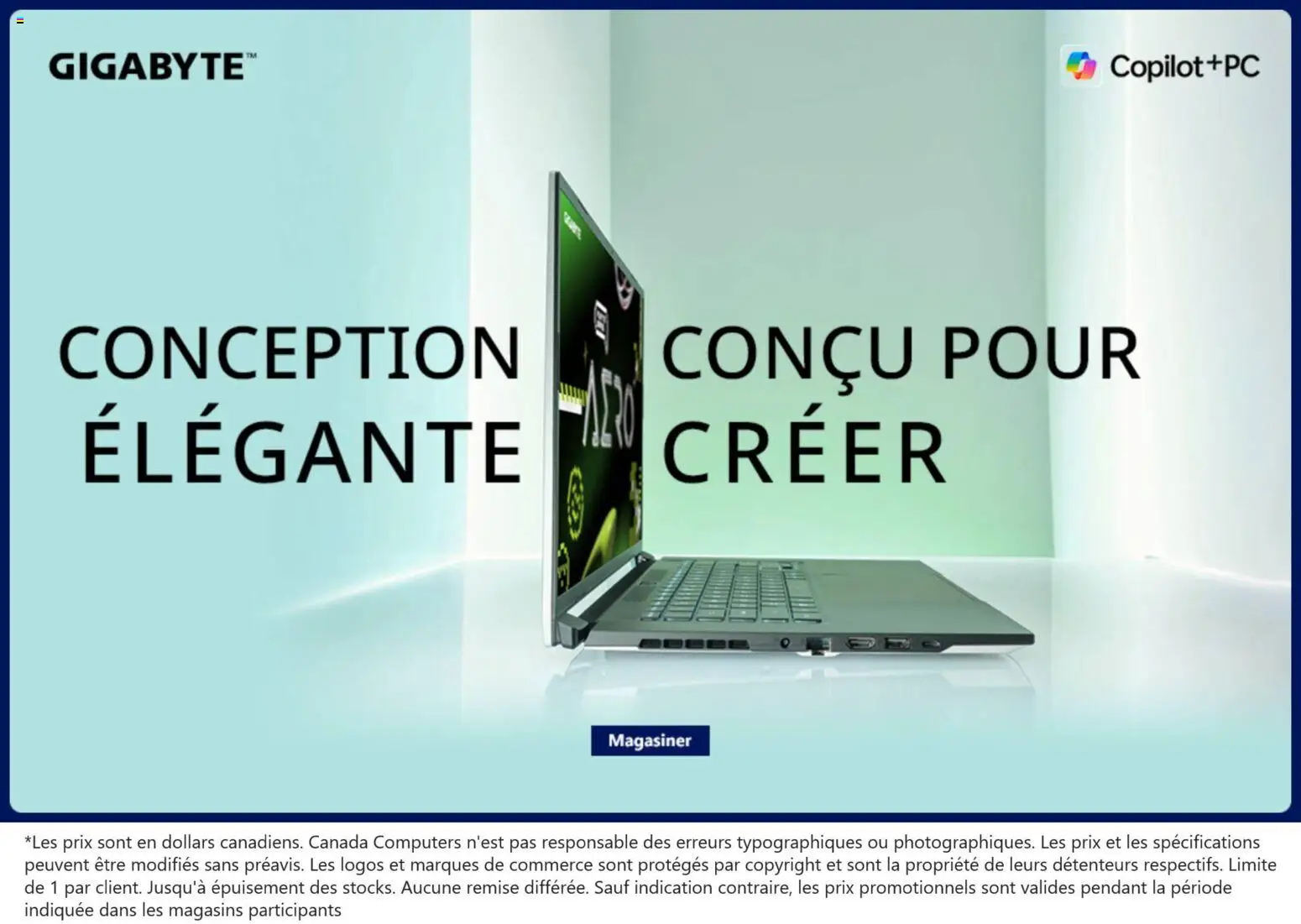 Preview of leaflet Circulaire from shop Canada Computers is valid from Dec 18, 2025