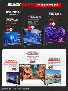  Vista previa del prospecto Black Friday del almacen Olímpica válida del 19/11/2025 al 30/11/2025 | Página: 4