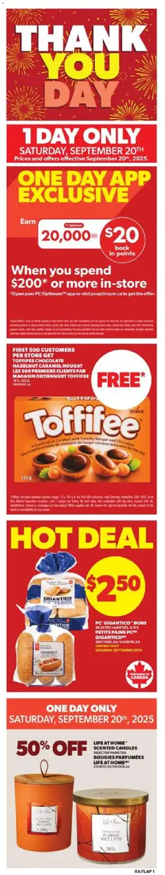 Preview of leaflet Weekly Flyer - NB from shop Atlantic Superstore is valid from Sep 18, 2025