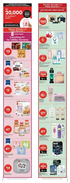 Preview of leaflet Weekly flyer / circulaire from shop Shoppers is valid from Nov 01, 2025