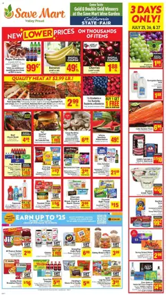 Ad Preview of Save Mart Weekly Ad from 07/23/2025