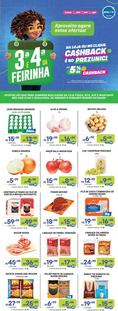 Pré-Visualização do folheto "Prezunic ofertas" da loja Prezunic válido a partir de 21/04/2026