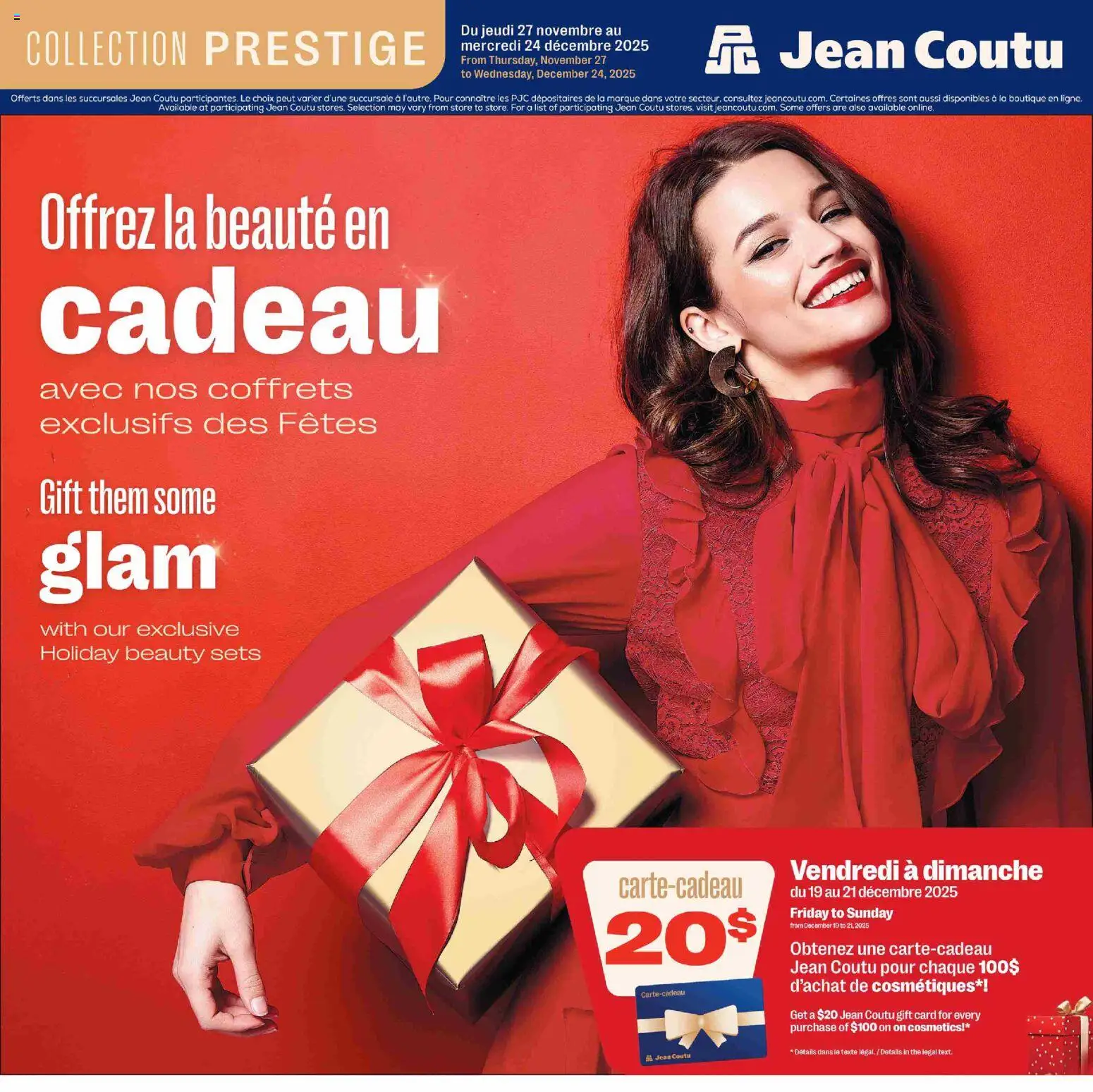 Preview of leaflet Beauty Booklet from shop Jean Coutu is valid from Dec 18, 2025