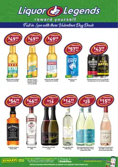Preview of catalogue Catalogue Redbank from shop Liquor Legends valid 28/01/2026