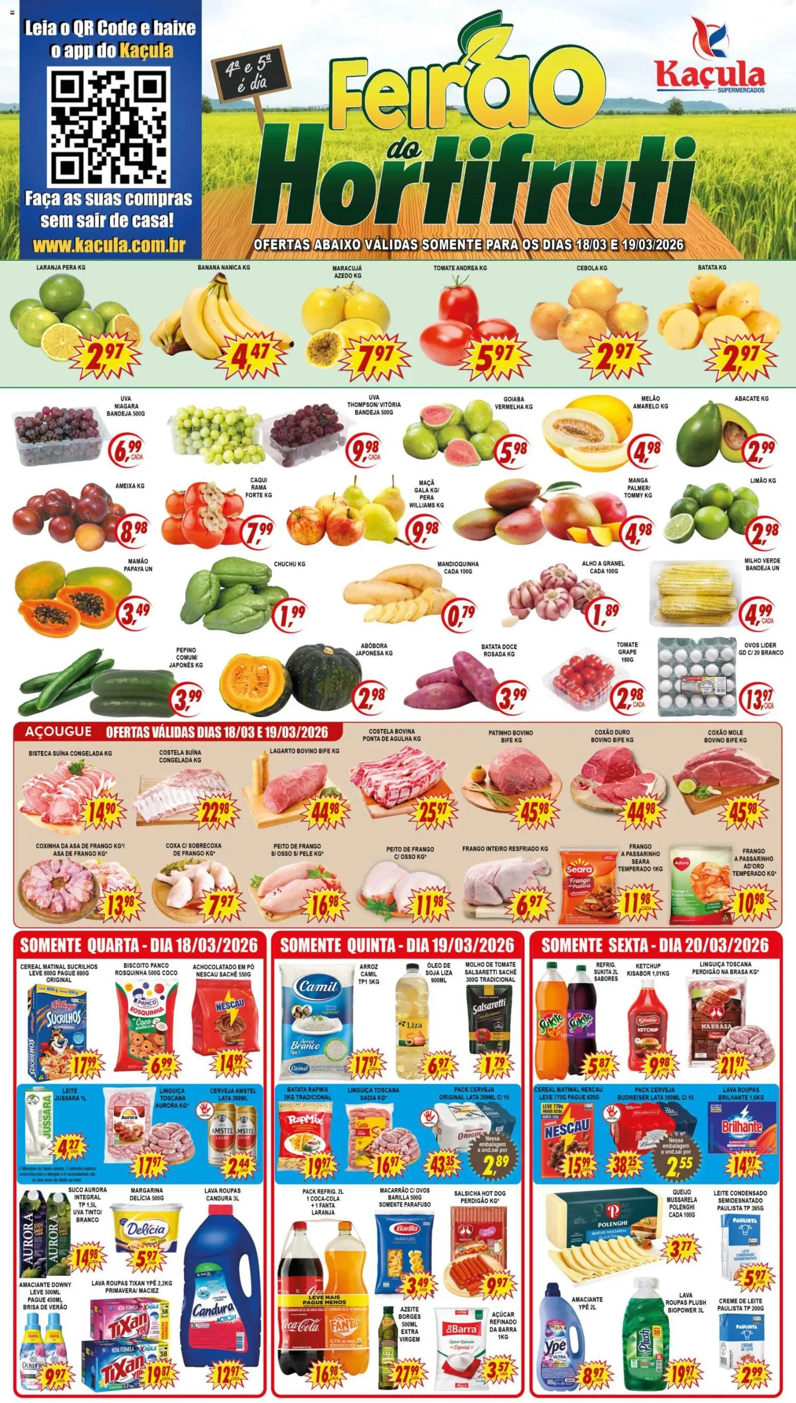 Pré-Visualização do folheto "Kaçula - Ofertas da semana" da loja Kaçula válido a partir de 18/03/2026