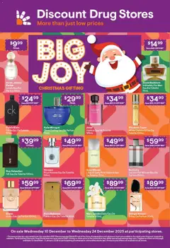 Preview of catalogue Catalogue from shop Discount Drug Stores valid 10/12/2025