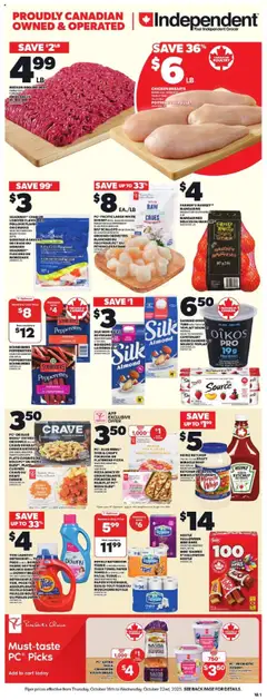 Preview of leaflet Weekly Flyer - NS from shop Independent Grocer is valid from Oct 16, 2025