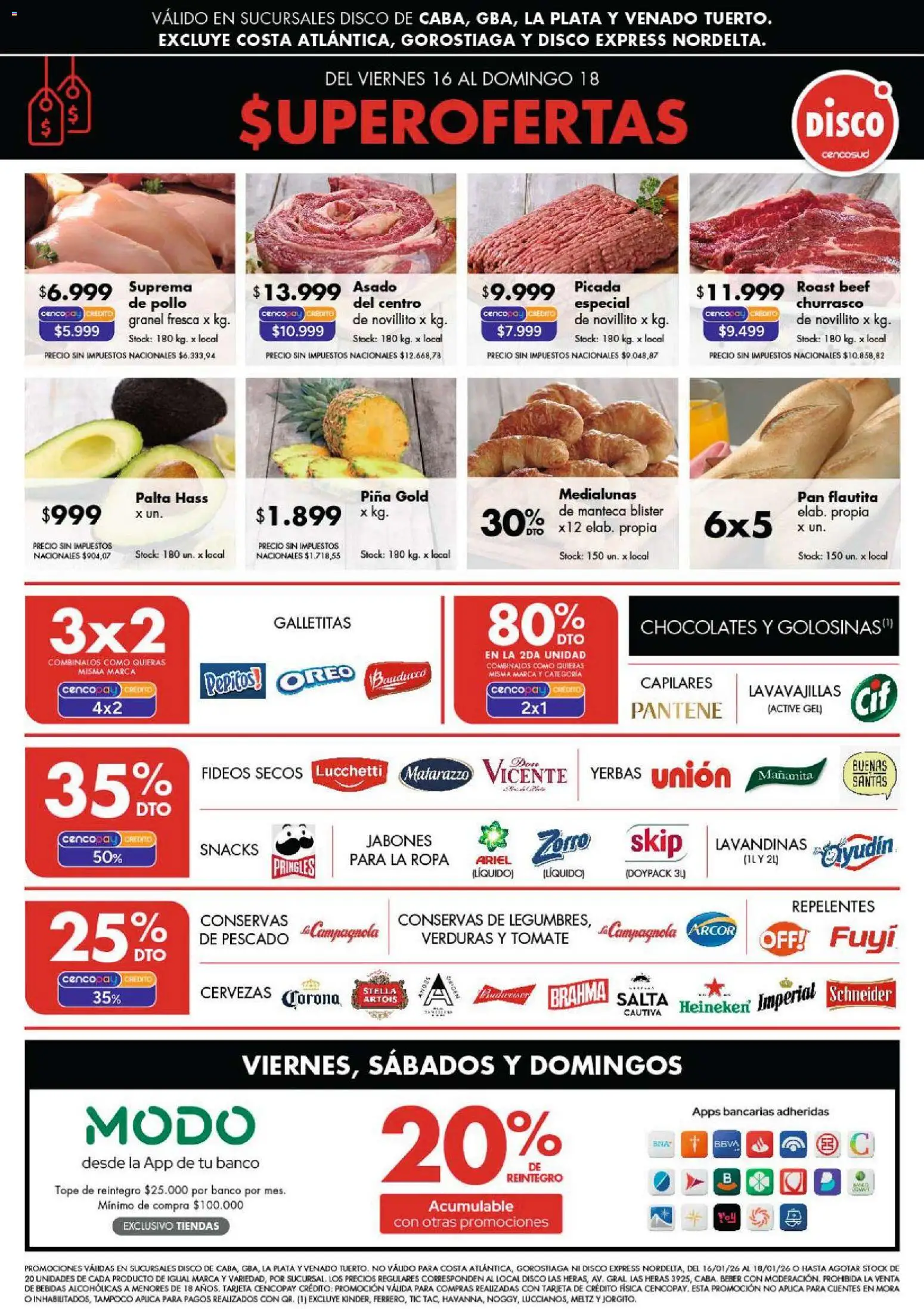 Vista previa del folleto de la tienda Disco válido desde el 16/01/2026 