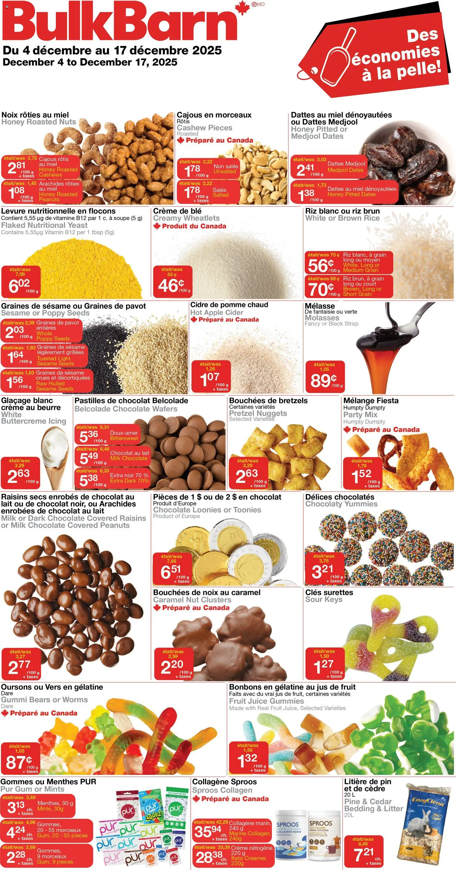 Preview of leaflet Circulaire from shop Bulk Barn is valid from Dec 04, 2025