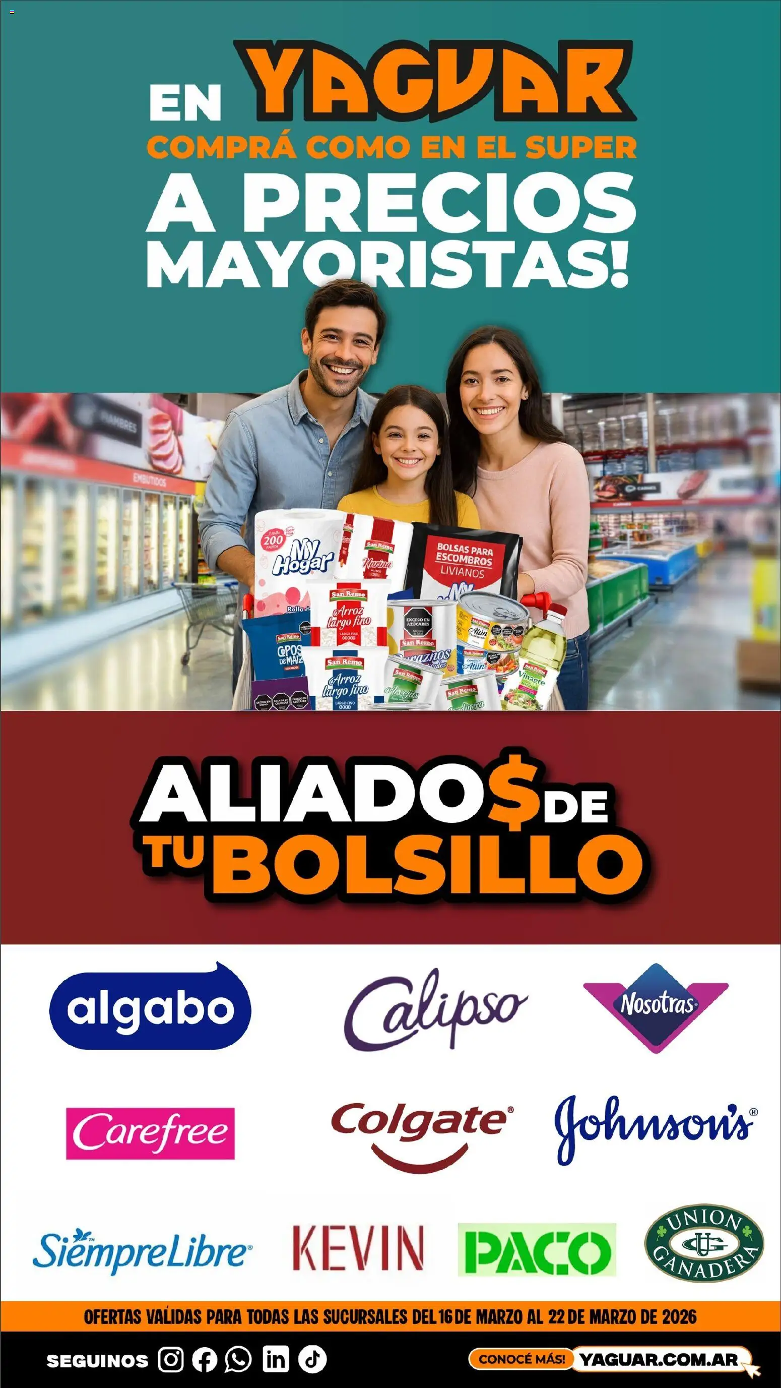 Vista previa del folleto de la tienda Yaguar válido desde el 16/03/2026 