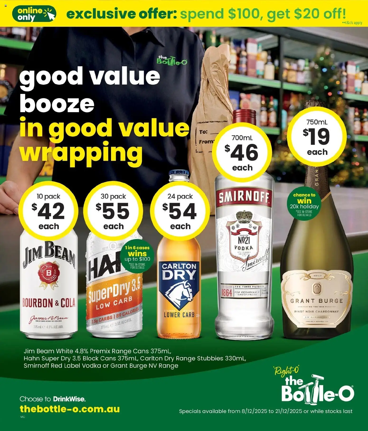 Preview of catalogue Catalogue Officer, Seaford, North Essendon from shop The Bottle-O valid 08/12/2025