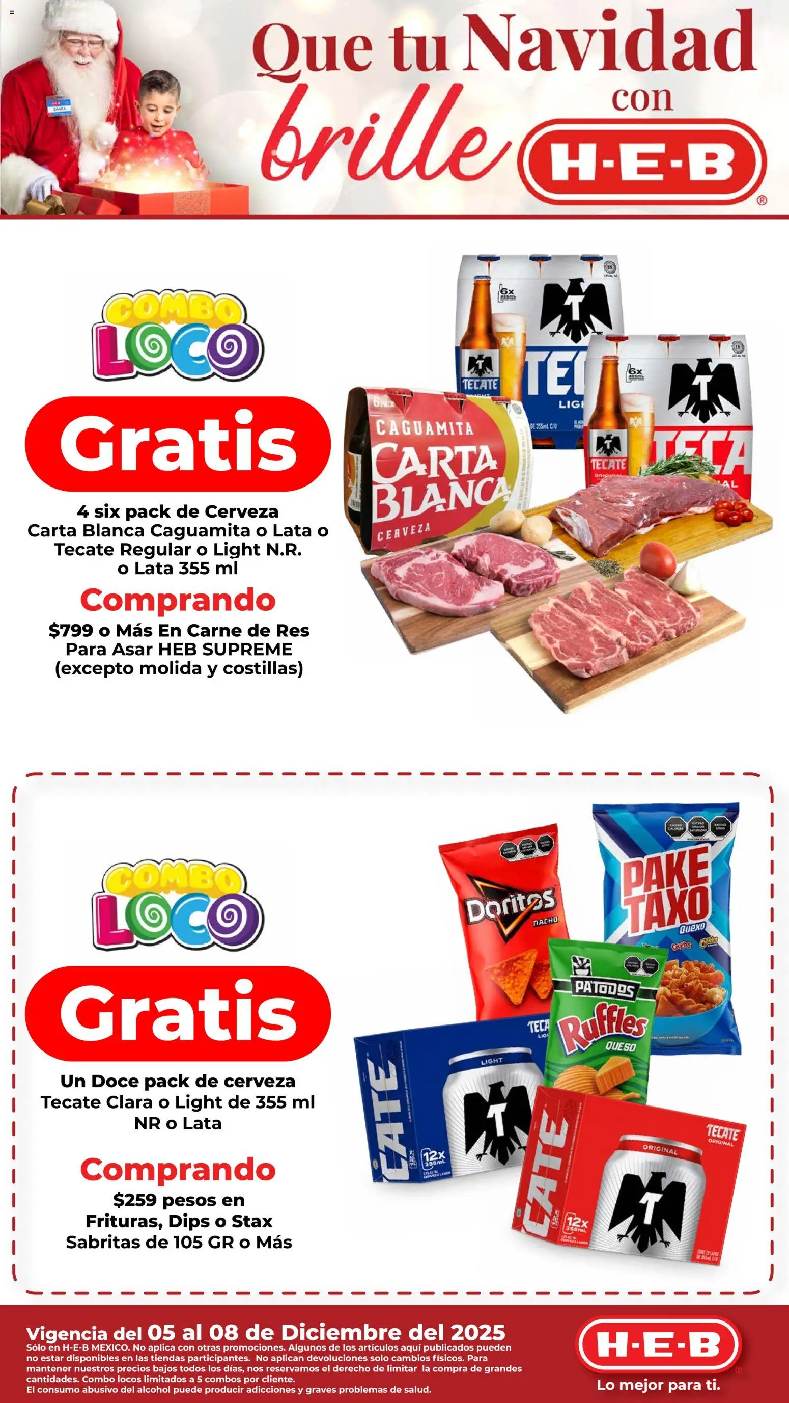Vista previa las ofertas de la tienda H-E-B - Folleto desde el 05/12/2025 
