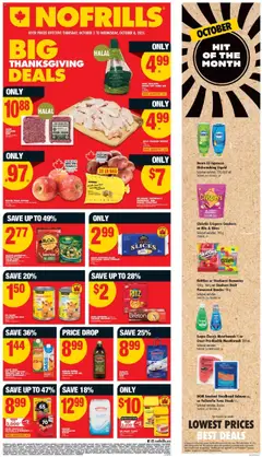 Un aperçu du dépliant Weekly Flyer - AB du magasin No Frills est valide à partir 2 oct. 2025