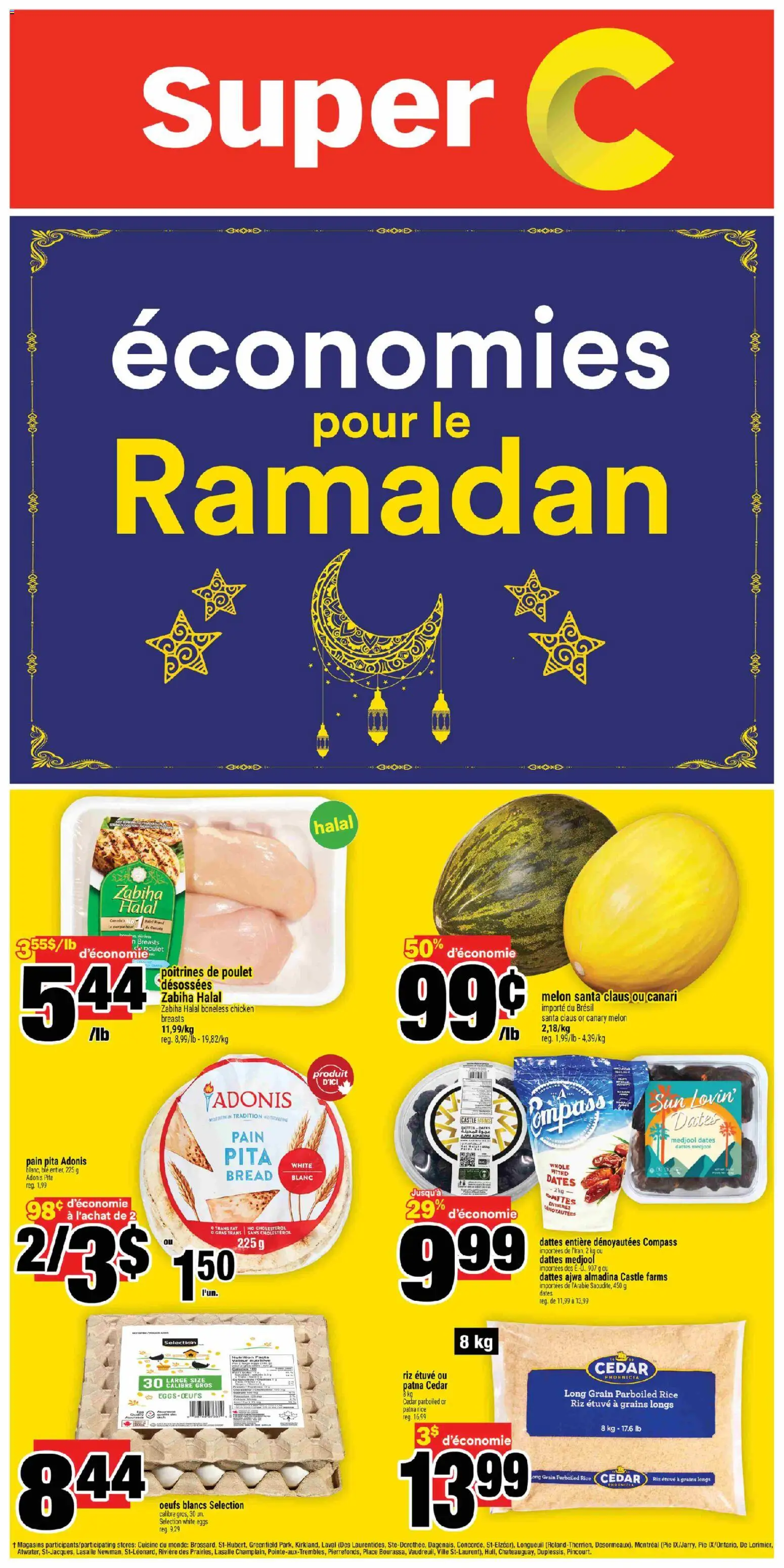 Preview of leaflet Ramadan Booklet from shop Super C is valid from Jan 29, 2026