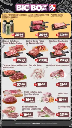 Pré-Visualização do folheto "Ofertas Carne" da loja Big Box válido a partir de 10/09/2025