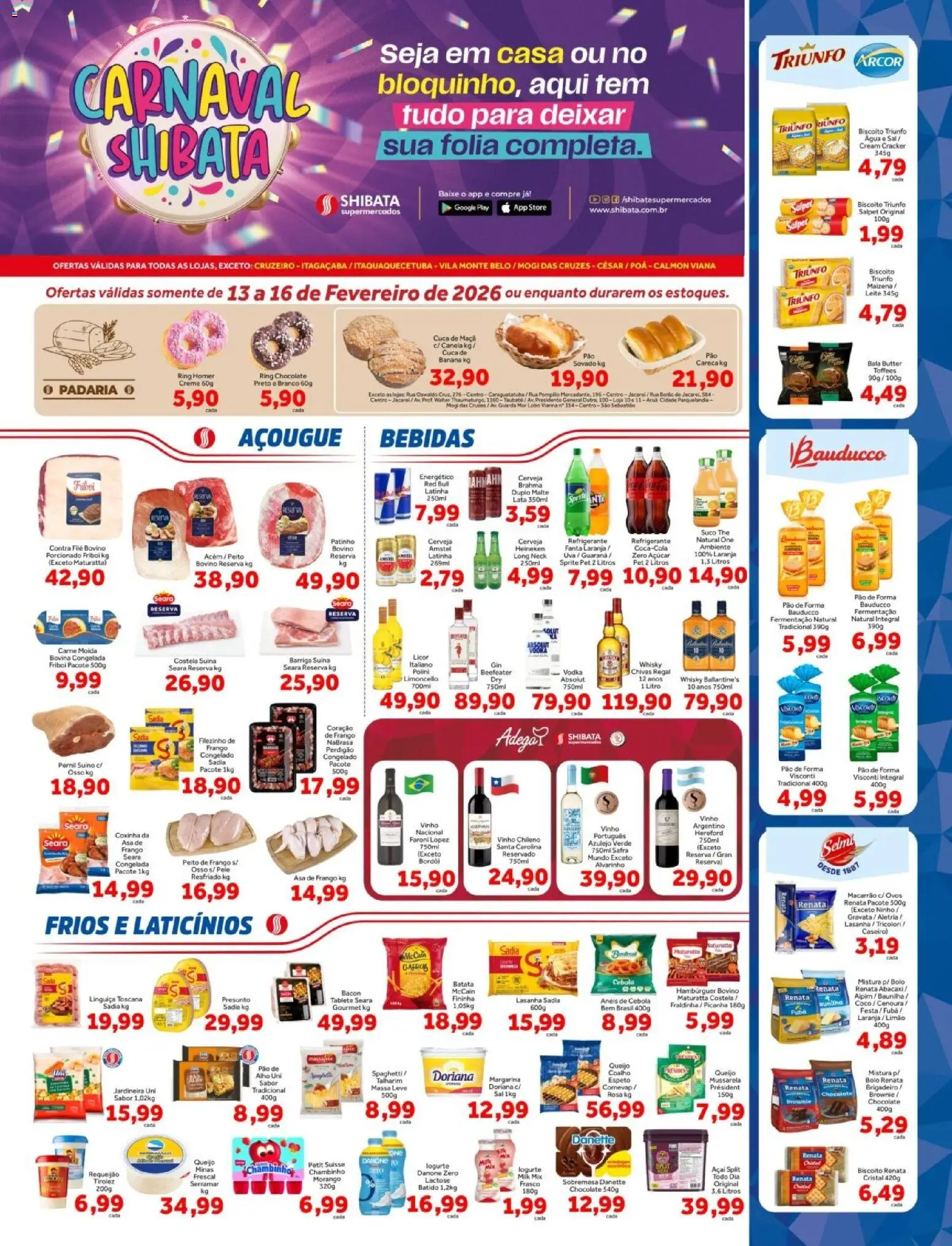 Pré-Visualização do folheto "Ofertas da semana" da loja Shibata válido a partir de 13/02/2026