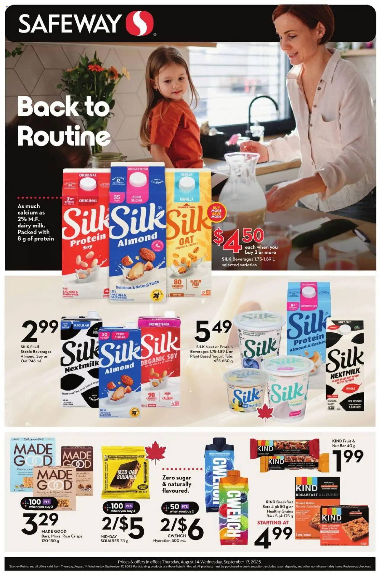 Safeway flyer valid from Aug 14, 2025 - page number 1