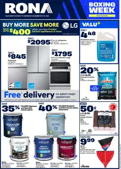 Preview of leaflet Weekly Flyer from shop Rona is valid from Dec 18, 2025