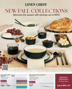 Preview of leaflet Flyer / circulaire from shop Linen Chest is valid from Aug 27, 2025