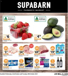 Preview of catalogue Catalogue from shop Supabarn valid 22/10/2025