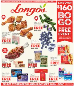 Preview of leaflet Weekly flyer / circulaire from shop Longo's is valid from Aug 28, 2025
