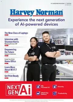 Preview of catalogue PC Hardware Magazine from shop Harvey Norman valid 20 Oct 2025