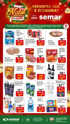 Pré-Visualização do folheto "Ofertas da semana" da loja Semar Supermercado válido a partir de 09/12/2025