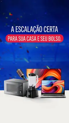 Pré-Visualização do folheto "Promoções" da loja Casas Bahia válido a partir de 10/10/2025