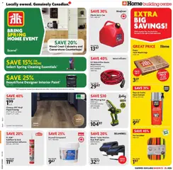 Un aperçu du dépliant Weekly Flyer - NL du magasin Home Hardware est valide à partir 12 mars 2026