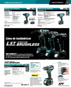 Vista previa las ofertas de la tienda Makita - Catálogo desde el 04/09/2025 | Página: 61