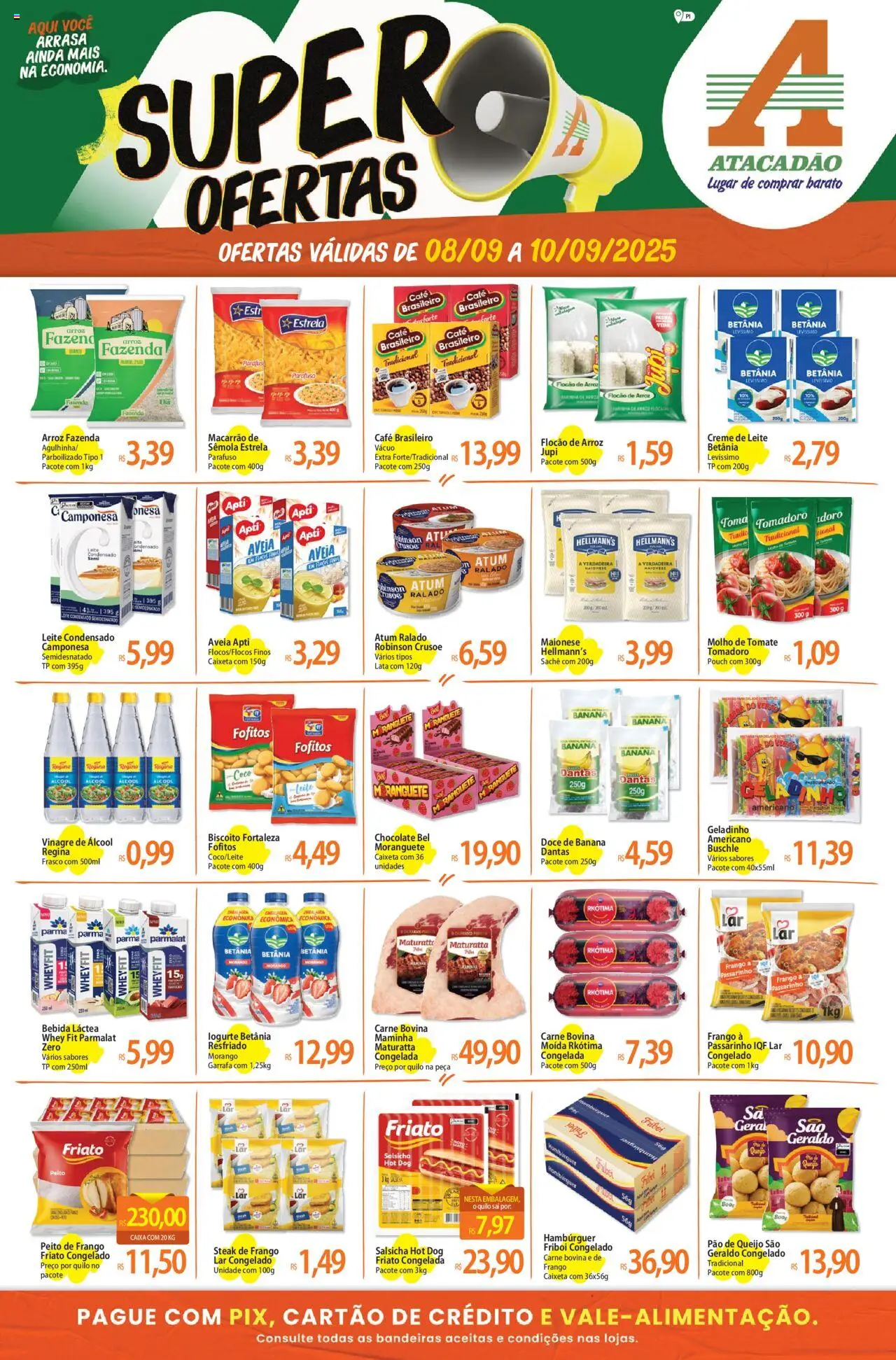 Atacadão folheto "Ofertas - PI" válido a partir de 08/09/2025 - número de página 1