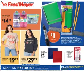 Ad Preview of Fred Meyer Home & Apparel from 08/20/2025