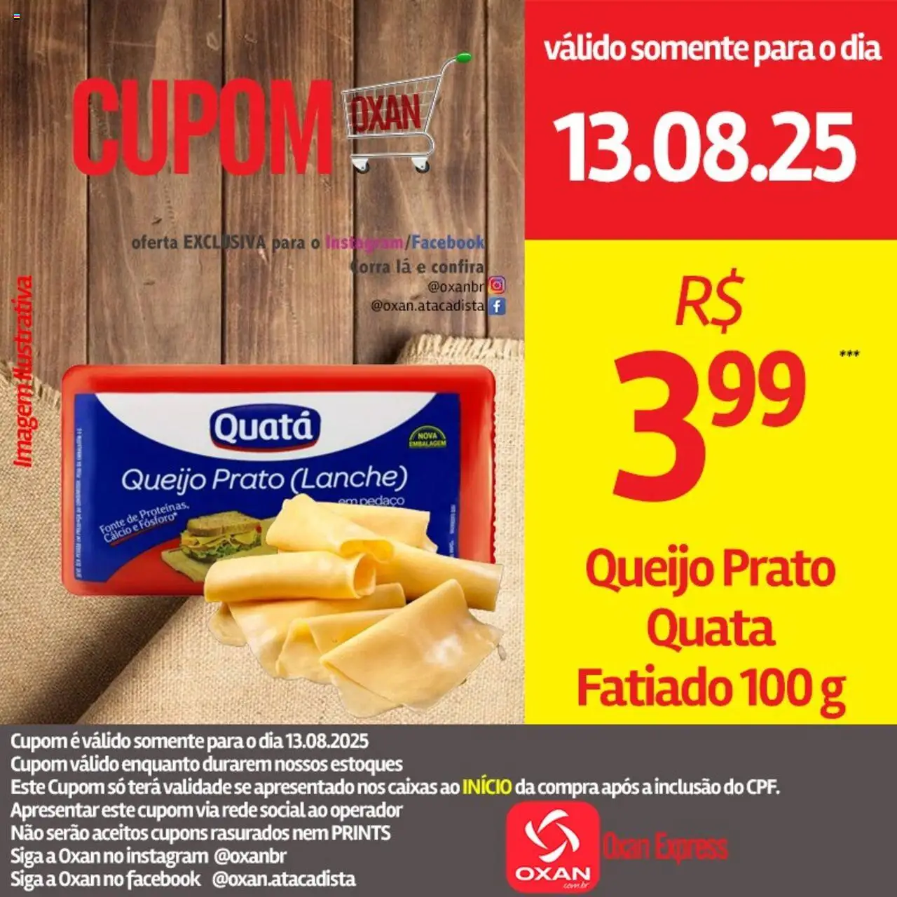 Oxan Atacadista folheto "Ofertas da semana" válido a partir de 13/08/2025 - número de página 1