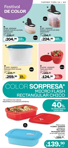 Vista previa las ofertas de la tienda Tupperware - Catálogo desde el 03/11/2025 | Página: 49
